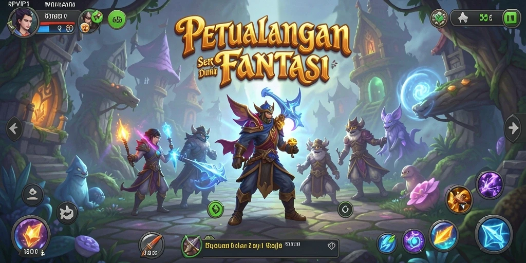 Tampilan gameplay RPVIP1 yang menarik dan mendebarkan.